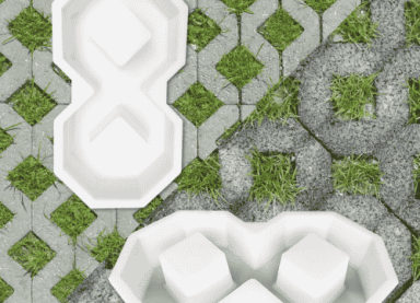 Khuôn gạch nhựa lát sân