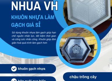 khuôn nhựa làm gạch giá sỉ