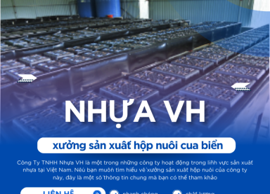xưởng sản xuất hộp nuôi của biển 