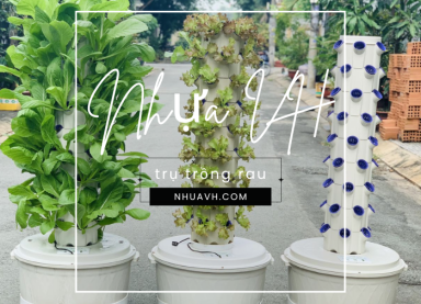 mua trụ trồng rau tại nhà