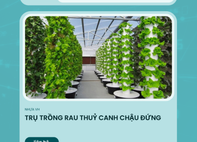 báo giá trụ trồng rau