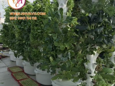Xưởng sản xuất trụ trồng rau TP.HCM