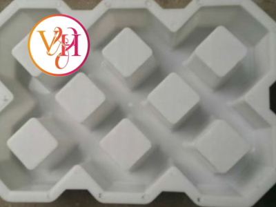 Khuôn gạch trồng cỏ 8 lỗ